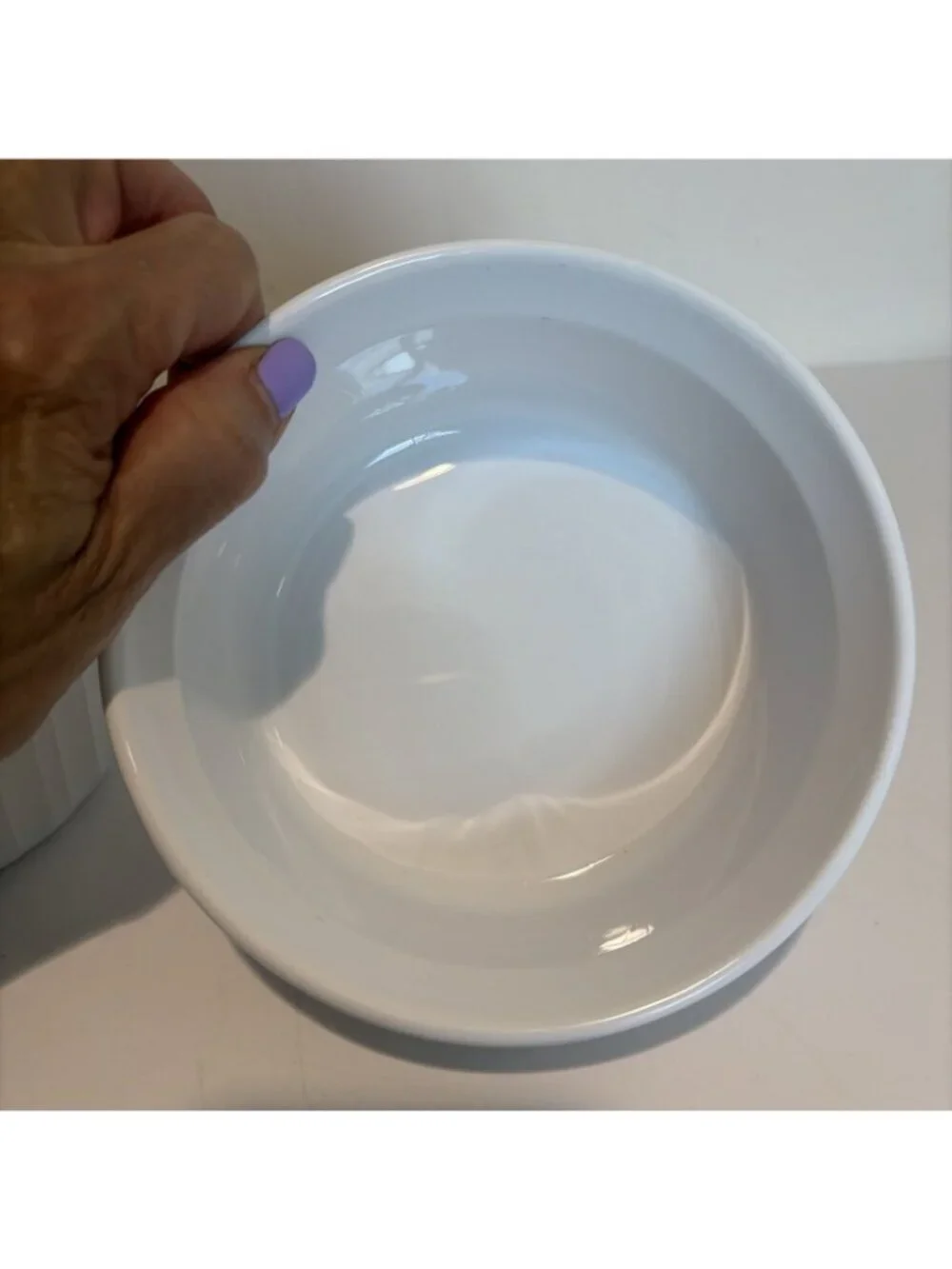VTG 2 Corning Ware French White Casserole F-16-B 500 ml w/ 1 Pyrex Glass Lid 405